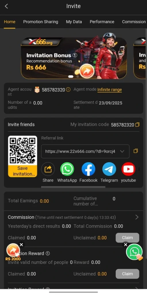 X666 Rewards and Bonuses